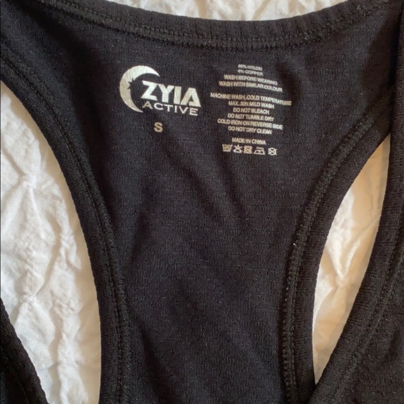 BLACK ZYIA TANK - Picture 2 of 4